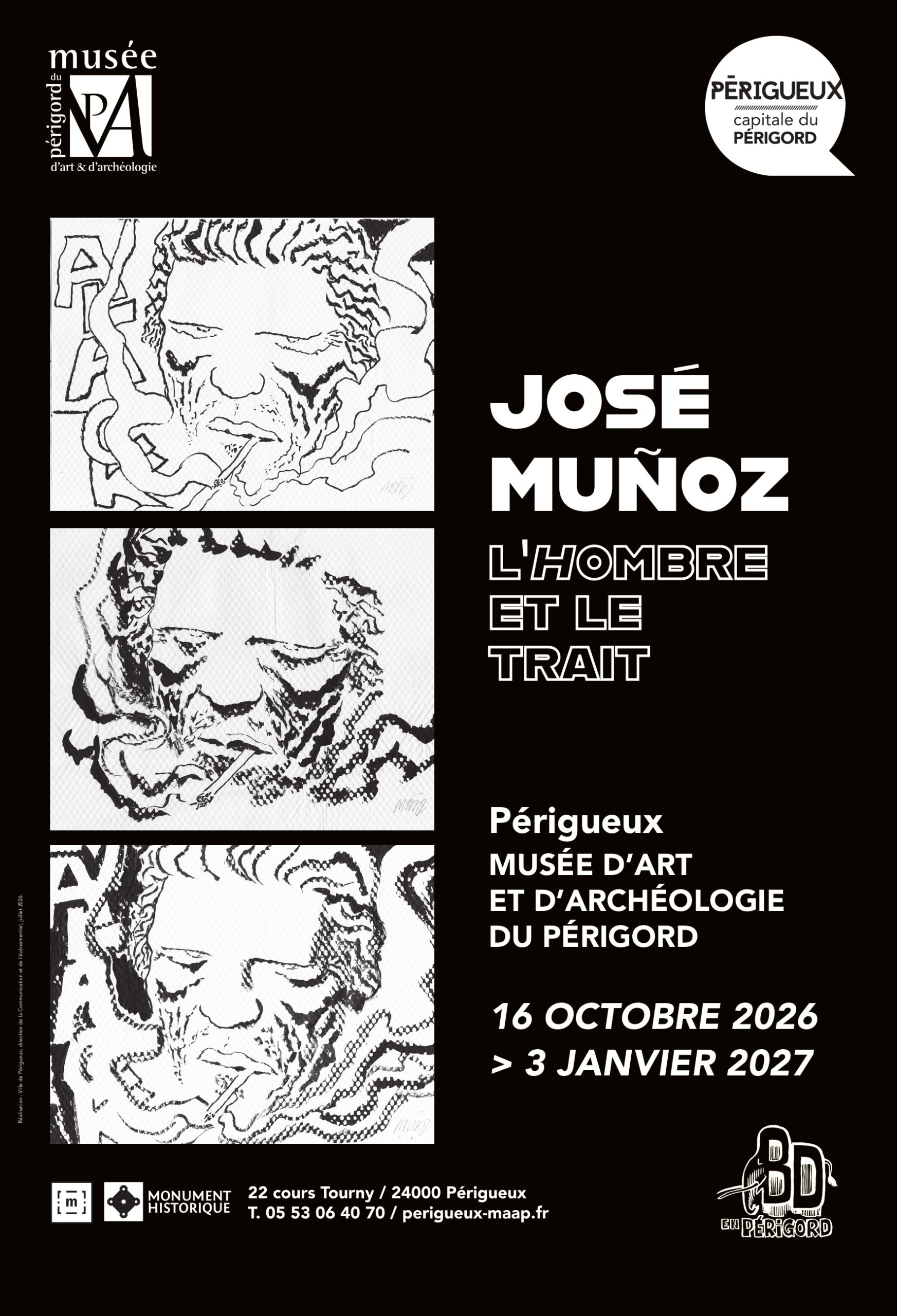 José MUÑOZ, L’HOMBRE ET LE TRAIT